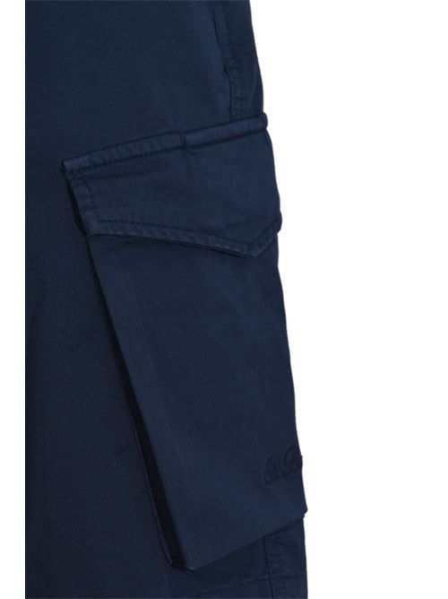 Bermuda Freeport pocket in cotone Blue navy Mc2 Saint Barth | FREE00300446L